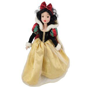 Disney Snow White & The Seven Dwarfs Princess SNOW WHITE 16" Porcelain Doll**